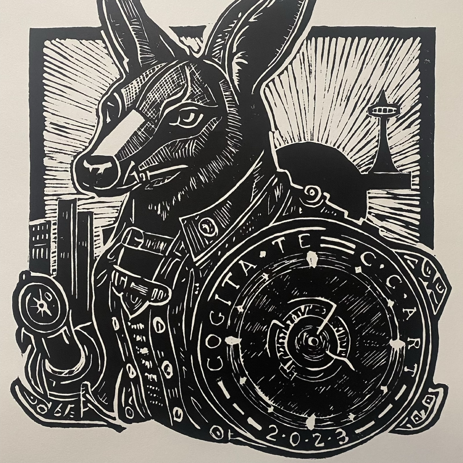 Steampunk Kangaroo